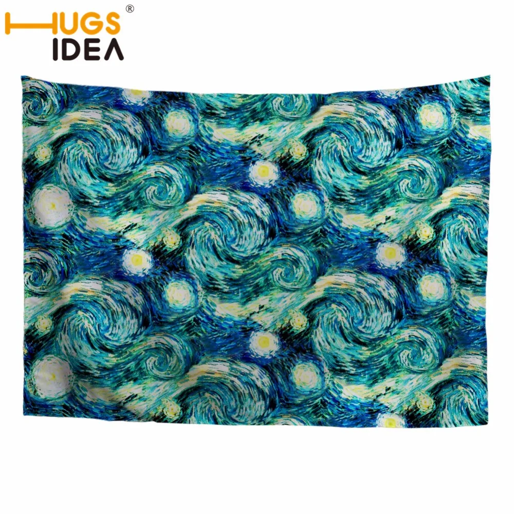 HUGSIDEA Van Gogh's Starry Night Wall Hanging Beach Throw Rug Blanket Camping Tent Travel Mattress Sleeping Pad Tapestry
HUGSIDEA Van Gogh's Starry Night Wall Hanging Beach Throw Rug Blanket Camping Tent Travel Mattress Sleeping Pad Tapestry