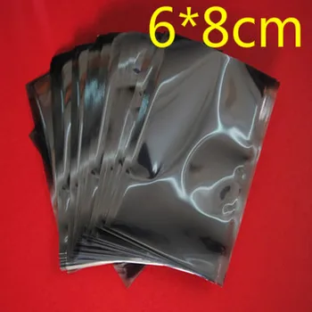 6*8cm Anti Static Shielding Plastic Storage Packaging Bags ESD Anti-Static Pack Bag Open Top Antistatic Package Bag
6*8cm Anti Static Shielding Plastic Storage Packaging Bags ESD Anti-Static Pack Bag Open Top Antistatic Package Bag