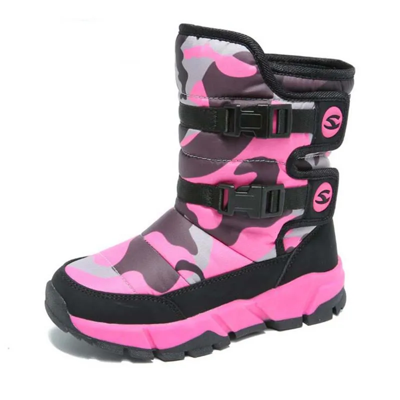 2018 Camouflage boots Children's snow boots waterproof boys girls thicken plush boots quality big kids Rubber boots Size 26-39
2018 Camouflage boots Children's snow boots waterproof boys girls thicken plush boots quality big kids Rubber boots Size 26-39