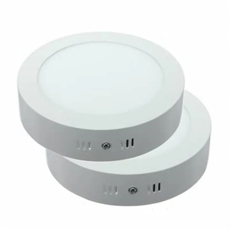 

Surface Mounted LED Ceiling Downlight 9W 15W 25W AC85-265V Round/Square Not Cutting LED Ceiling Panel Light 3000K 4000K 6000K