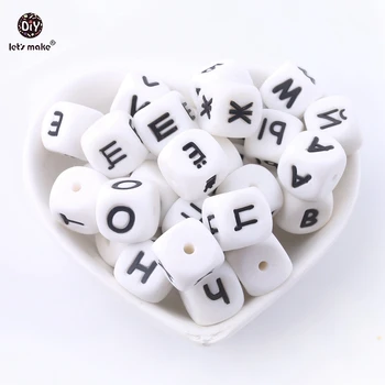 Let's Make Silicone Russian Alphabet Letter Cube 500pc 28Letters Food Grade Silicone Beads DIY Teething Necklace Baby Teether
Let's Make Silicone Russian Alphabet Letter Cube 500pc 28Letters Food Grade Silicone Beads DIY Teething Necklace Baby Teether