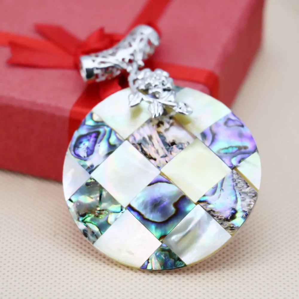 50mm Hot sale Round Accessories Series stripe Abalone Material seashells sea shells pendant necklaces jewelry crafts making DIY
50mm Hot sale Round Accessories Series stripe Abalone Material seashells sea shells pendant necklaces jewelry crafts making DIY