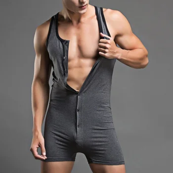 Men's Corset Undershirt Bodysuit Body Cotton Man Underwear Tight Shaper Sexy One Piece Button Bodywear Romper Effecticve
Men's Corset Undershirt Bodysuit Body Cotton Man Underwear Tight Shaper Sexy One Piece Button Bodywear Romper Effecticve