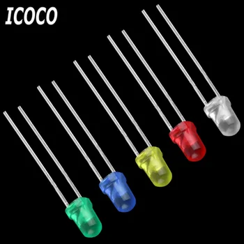 Dropshipping 100pcs 3mm Led Light White Green Red Blue Yellow LED Light Bulb Emitting Diode Lamps Super Bright Assorted Kit
Dropshipping 100pcs 3mm Led Light White Green Red Blue Yellow LED Light Bulb Emitting Diode Lamps Super Bright Assorted Kit