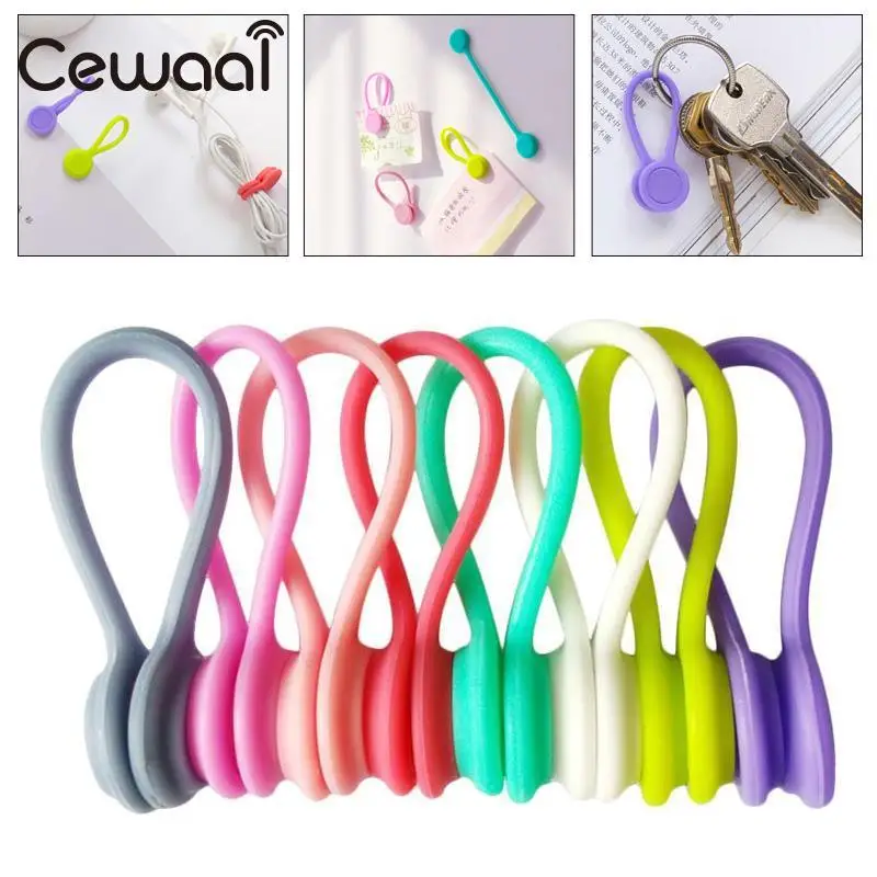 Cewaal 8 colors Silicone Soft Magnetic Coil Earphone Cable Wire Winder Bobbin Hub Organizer lovely
Cewaal 8 colors Silicone Soft Magnetic Coil Earphone Cable Wire Winder Bobbin Hub Organizer lovely