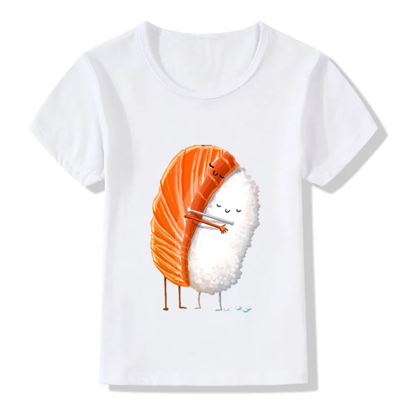 Children Sushi Hug Print Funny T-Shirts Boys/girls Summer Short Sleeve Tops Kids Casual Baby T shirt,-2122
Children Sushi Hug Print Funny T-Shirts Boys/girls Summer Short Sleeve Tops Kids Casual Baby T shirt,-2122