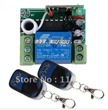 Free shipping 12V 1ch wireless remote control light/door system switch 2 Tansmitter & Receiver Fixed code smart home z-wave
Free shipping 12V 1ch wireless remote control light/door system switch 2 Tansmitter & Receiver Fixed code smart home z-wave