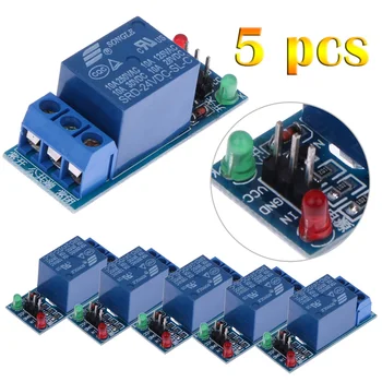 5Pcs New 24V 1-Channel Relay Module Optocouple Board Shield for PIC AVR DSP ARM Microcontroller Development Board Module
5Pcs New 24V 1-Channel Relay Module Optocouple Board Shield for PIC AVR DSP ARM Microcontroller Development Board Module
