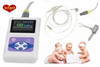 CONTEC CMS60D Neonatal Infant Pediatric Kids with adult Pulse Oximeter Spo2 Monitor 24 Hour PC Software 2 probes
CONTEC CMS60D Neonatal Infant Pediatric Kids with adult Pulse Oximeter Spo2 Monitor 24 Hour PC Software 2 probes