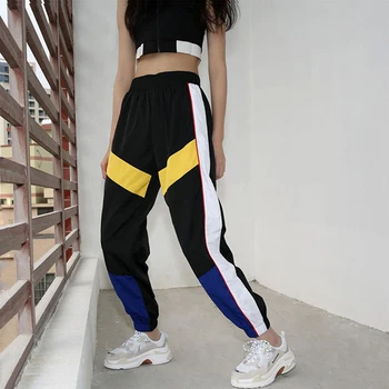 Winter Cotton Harm Pants High Waist Women Warm Long Pants Striped Patchwork Front Bandage Casual Pencil Sweatpants
Winter Cotton Harm Pants High Waist Women Warm Long Pants Striped Patchwork Front Bandage Casual Pencil Sweatpants