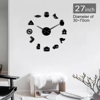 Different Occupation Silent DIY Wall Clock Medicine Chest Trumpet Whistle Compass Tools Room Decor User-defined Big Time Clock
Different Occupation Silent DIY Wall Clock Medicine Chest Trumpet Whistle Compass Tools Room Decor User-defined Big Time Clock