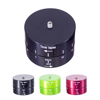 60min Time Lapse 360 degree Rotating Automatic Timer Tripod Head Photography Delay Tilt Head for GoPro Camera Accessories
60min Time Lapse 360 degree Rotating Automatic Timer Tripod Head Photography Delay Tilt Head for GoPro Camera Accessories