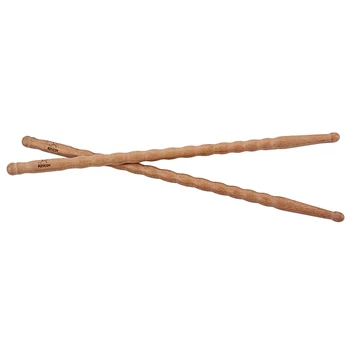 SEWS-1 Pair Corrugated Pattern Bamboo Drumsticks 5A Drum Sticks Durable Practical Stick Percussion Accessory
SEWS-1 Pair Corrugated Pattern Bamboo Drumsticks 5A Drum Sticks Durable Practical Stick Percussion Accessory