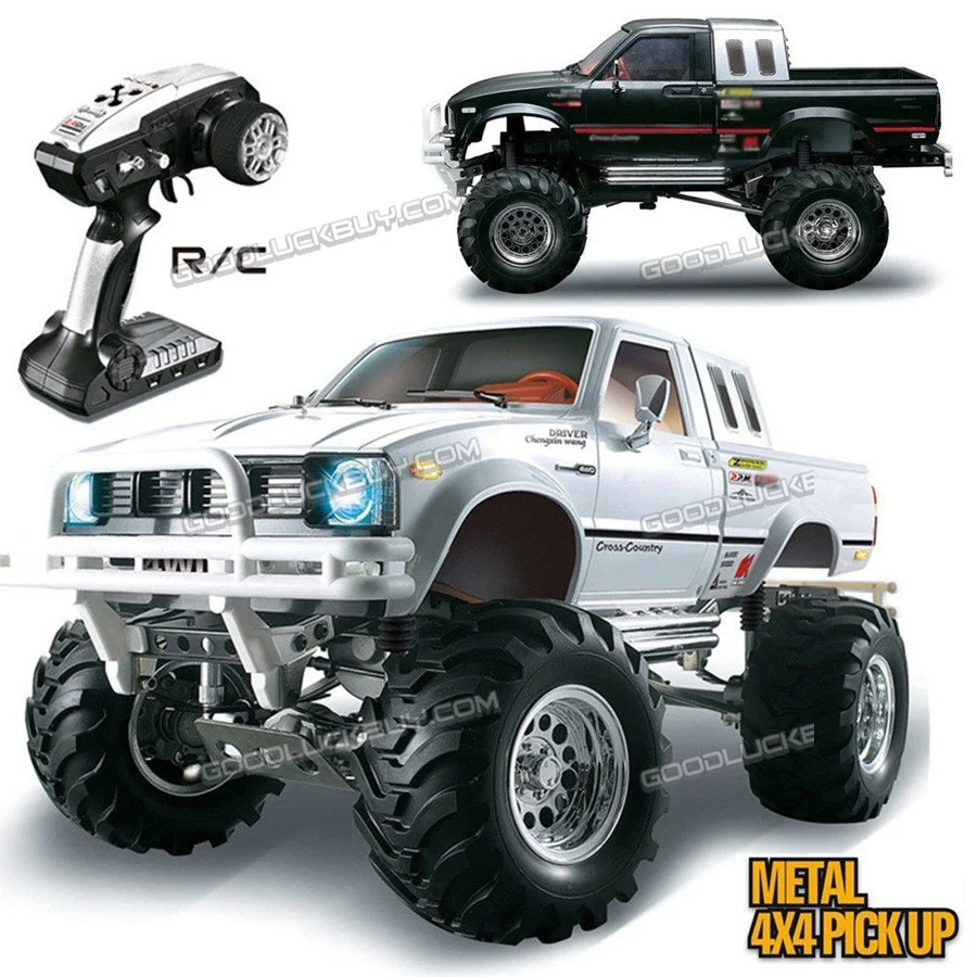 HG 1/10 RC Car Pickup Model 4x4 Rally Auto Series Racing Crawler 2.4G RTR Motors White
HG 1/10 RC Car Pickup Model 4x4 Rally Auto Series Racing Crawler 2.4G RTR Motors White