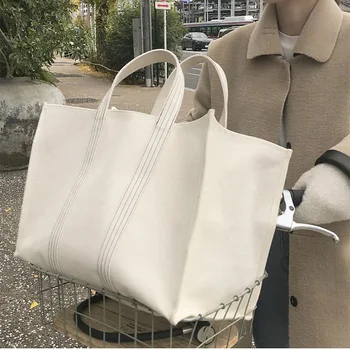 Casual Canvas Large Capacity Totes Designer Women Handbags Fashion Ladies Buckets Bag Female Big Purses Shopping Hand Bags 2020
Casual Canvas Large Capacity Totes Designer Women Handbags Fashion Ladies Buckets Bag Female Big Purses Shopping Hand Bags 2020