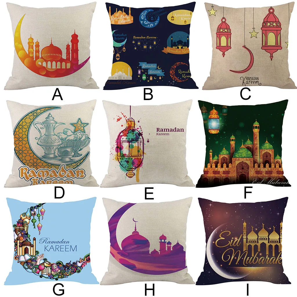 2019 Cushion Cover Ramadan Festival Linen Pillowcases Comfortable Sofa Home Decor Pillow Cover Housse de Coussin Pillow Case
2019 Cushion Cover Ramadan Festival Linen Pillowcases Comfortable Sofa Home Decor Pillow Cover Housse de Coussin Pillow Case