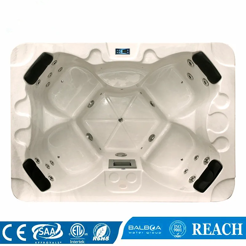 2100*1520*780mm US Optix Acrylic rectangular corner seat design portable 4 people use combo massage spa hot tub M-3372
2100*1520*780mm US Optix Acrylic rectangular corner seat design portable 4 people use combo massage spa hot tub M-3372
