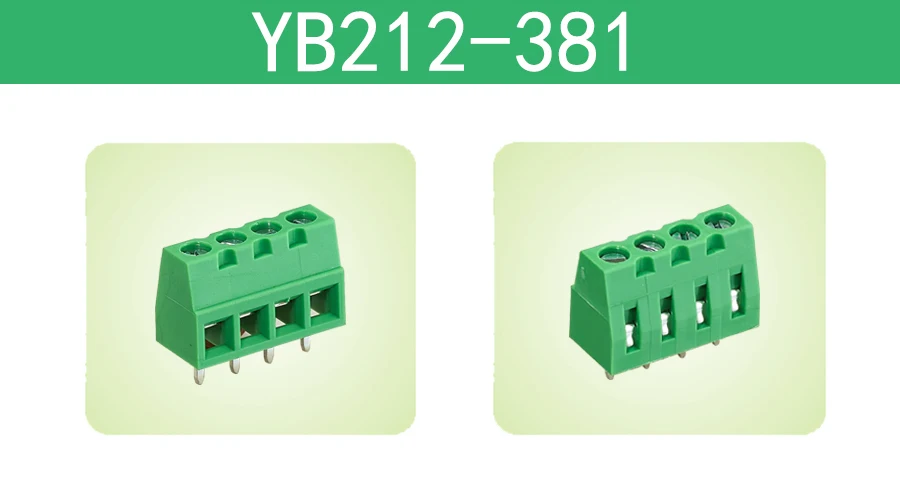 100PCS 3.81mm terminal direct welding circuit board connection current connector Wave soldering instead of MKDS 1
100PCS 3.81mm terminal direct welding circuit board connection current connector Wave soldering instead of MKDS 1