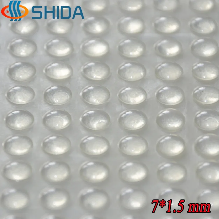 500 pcs 7 mm x 1.5 mm Self Adhesive Clear Anti Slip Rubber Bumper Pads Silicone Feet Pads High Sticky Silica Gel Shock Absorber
500 pcs 7 mm x 1.5 mm Self Adhesive Clear Anti Slip Rubber Bumper Pads Silicone Feet Pads High Sticky Silica Gel Shock Absorber
