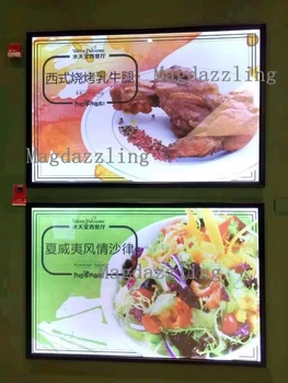 Indoor Wall Mounted Clip Aluminum Frame Advertising LED Menu Light box for Pizza shop/Restaurant/Cafe/Fast food Store/Shop Mall
Indoor Wall Mounted Clip Aluminum Frame Advertising LED Menu Light box for Pizza shop/Restaurant/Cafe/Fast food Store/Shop Mall