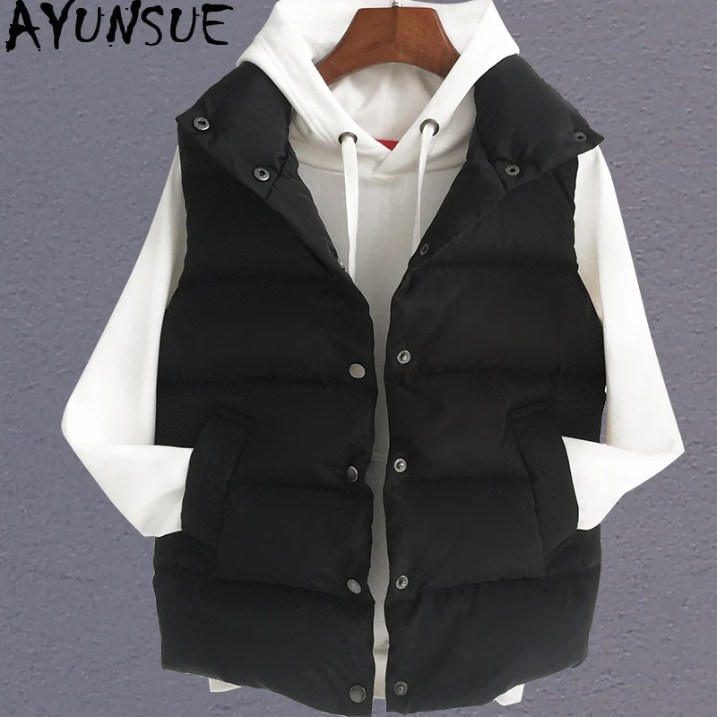AYUNSUE Autumn Winter Vest Women Plus Size Women's Sleeveless Jacket Puffer Vest Waistcoat for Women Chalecos Para Mujer KJ594
AYUNSUE Autumn Winter Vest Women Plus Size Women's Sleeveless Jacket Puffer Vest Waistcoat for Women Chalecos Para Mujer KJ594