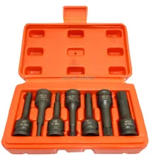 7pcs Impact Spline Socket H4 H5 H6 H7 H8 H10 H12 CR-MO 3/8" drive Impact Spline Bit Socket for Ratchet Impact Gun Power Bar
7pcs Impact Spline Socket H4 H5 H6 H7 H8 H10 H12 CR-MO 3/8" drive Impact Spline Bit Socket for Ratchet Impact Gun Power Bar