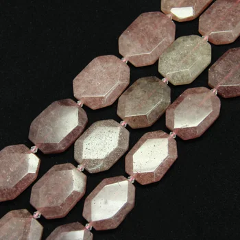 Approx 9pcs strand Octagon Faceted Strawberry Quartz Spacer Beads Pendants,Natural Raw Crystals Cut Slab Loose Beads Necklace
Approx 9pcs strand Octagon Faceted Strawberry Quartz Spacer Beads Pendants,Natural Raw Crystals Cut Slab Loose Beads Necklace