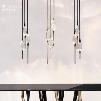 LED Pendant Stair Lights Loft Coffee Bedroom Lighting lustres e pendentes para sala de jantar Modern Glass Pendant Lamps
LED Pendant Stair Lights Loft Coffee Bedroom Lighting lustres e pendentes para sala de jantar Modern Glass Pendant Lamps