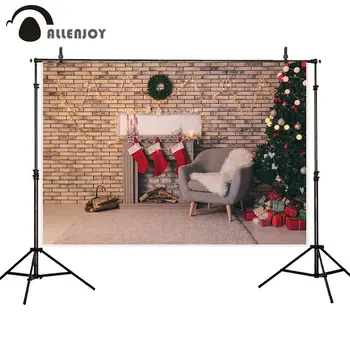 Allenjoy christmas photocall background living room fireplace gift tree white background photobooth new arrival original design
Allenjoy christmas photocall background living room fireplace gift tree white background photobooth new arrival original design
