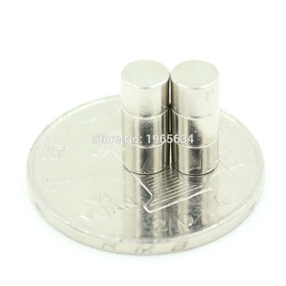 100pcs Neodymium N35 Dia 5mm X 4mm Strong Magnets Tiny Disc NdFeB Rare Earth For Crafts Models Fridge Sticking magnet 5x4mm
100pcs Neodymium N35 Dia 5mm X 4mm Strong Magnets Tiny Disc NdFeB Rare Earth For Crafts Models Fridge Sticking magnet 5x4mm