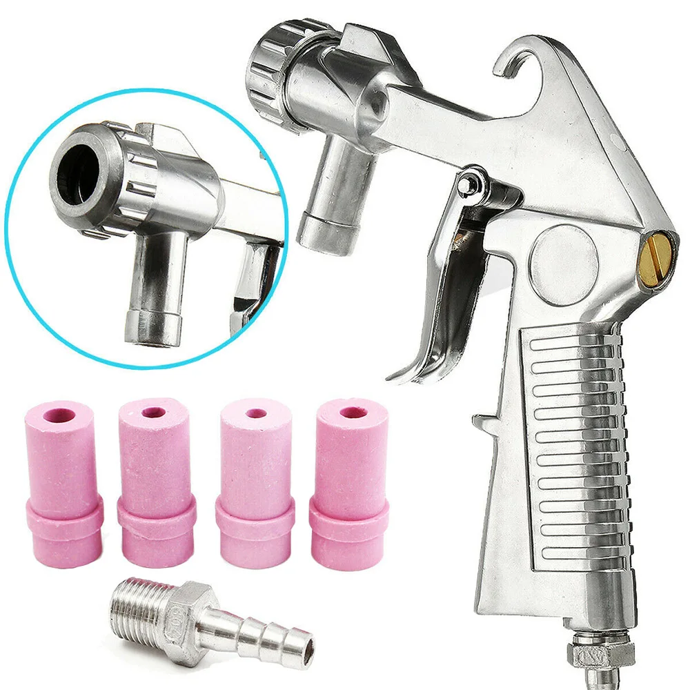 Sandblaster Feed Blast Gun Air Siphon Sand Blasting Abrasive Tool Ceramic Nozzles Tips Kit Power Tools Sprayer Home DIY
Sandblaster Feed Blast Gun Air Siphon Sand Blasting Abrasive Tool Ceramic Nozzles Tips Kit Power Tools Sprayer Home DIY