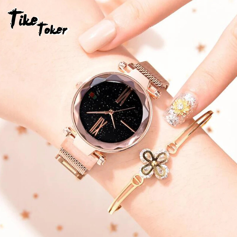 Tike Toker,Ladies Watch 2018 New Casual Fashion Quartz Watch Starry Sky Multicolor Leather Wristwatch Simple Designer Women Cloc
Tike Toker,Ladies Watch 2018 New Casual Fashion Quartz Watch Starry Sky Multicolor Leather Wristwatch Simple Designer Women Cloc