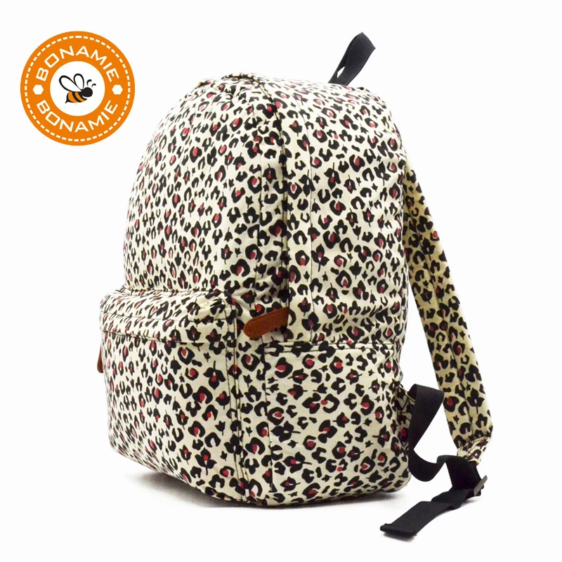 BONAMIE New Fashion Women Canvas Printing Backpack Stylish Leopard Backpacks School Bags For Girls Boys Backbag Mochila Feminina
BONAMIE New Fashion Women Canvas Printing Backpack Stylish Leopard Backpacks School Bags For Girls Boys Backbag Mochila Feminina