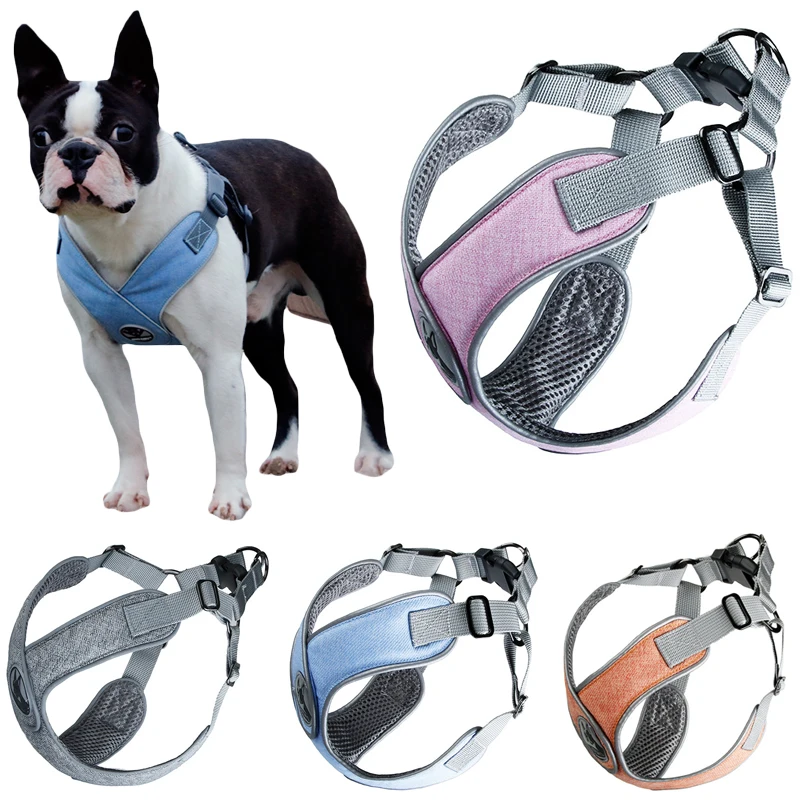 OnnPnnQ Reflective Nylon Adjustable Vest Pet Dog Harness No Pulling For Small Medium Dog Hand Strap Dog Harness 4 Colors
OnnPnnQ Reflective Nylon Adjustable Vest Pet Dog Harness No Pulling For Small Medium Dog Hand Strap Dog Harness 4 Colors