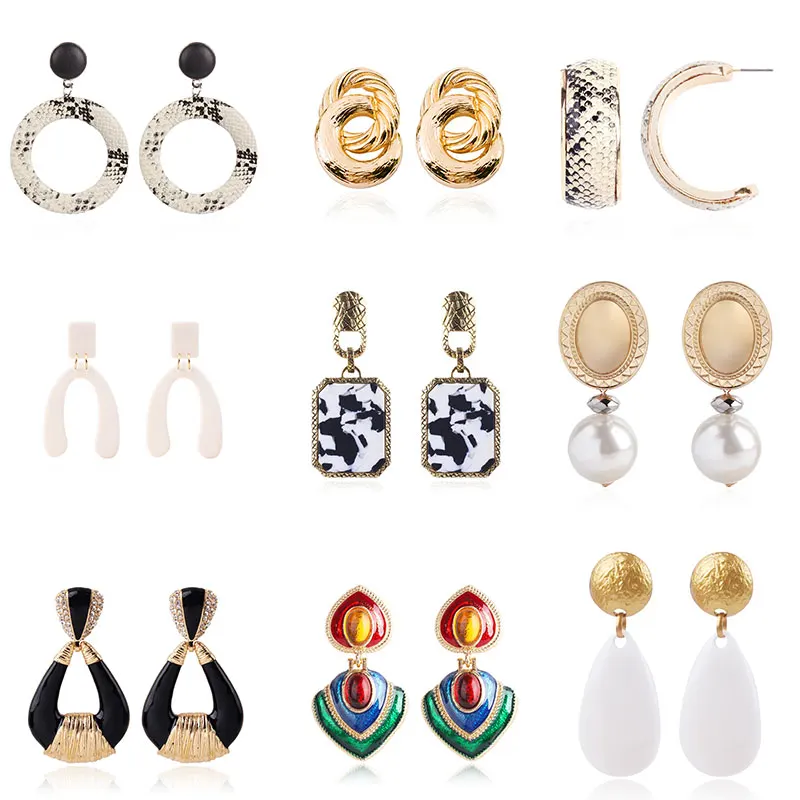 ZA brincos Snakeskin LEOPARD oorbellen Square Women Dangle Earrings Acrylic C-shaped Double Round Statement Earring Jewelry Gift
ZA brincos Snakeskin LEOPARD oorbellen Square Women Dangle Earrings Acrylic C-shaped Double Round Statement Earring Jewelry Gift