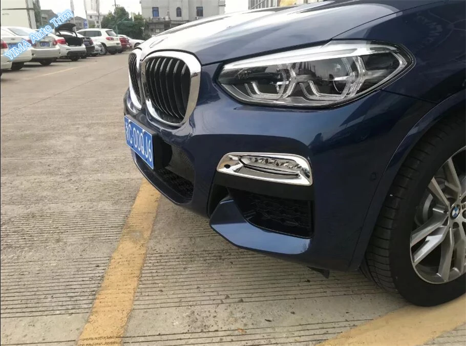 Lapetus ABS Car Styling Chrome Bright Style Front Fog Lights Lamp Frame Cover Trim 2 Pcs / Set Fit For BMW X3 G01 2018 2019
Lapetus ABS Car Styling Chrome Bright Style Front Fog Lights Lamp Frame Cover Trim 2 Pcs / Set Fit For BMW X3 G01 2018 2019