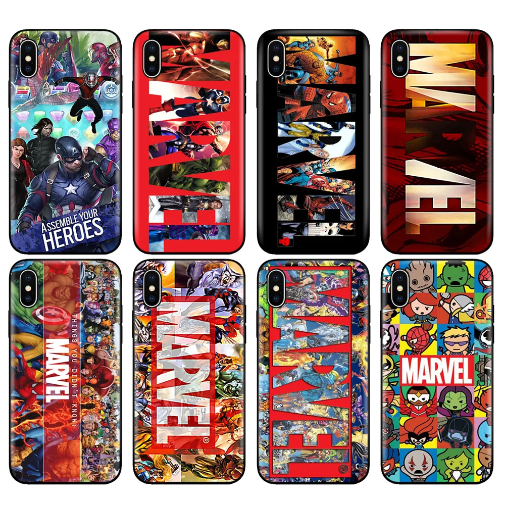 Black tpu case for iphone 5 5s se 6 6s 7 8 plus x 10 case silicone cover for iphone XR XS MAX case Luxury marvel
Black tpu case for iphone 5 5s se 6 6s 7 8 plus x 10 case silicone cover for iphone XR XS MAX case Luxury marvel