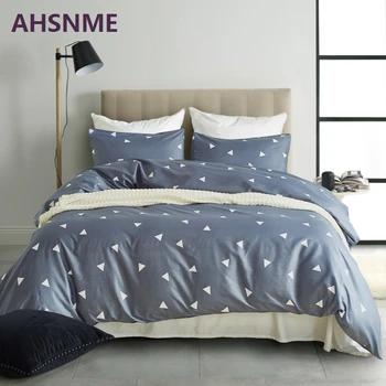 AHSNME Very Comfort Simple Geometric Pattern & Dark Grey Bedding Set American Size Suitable for King Quilt Cover Home Textiles
AHSNME Very Comfort Simple Geometric Pattern & Dark Grey Bedding Set American Size Suitable for King Quilt Cover Home Textiles