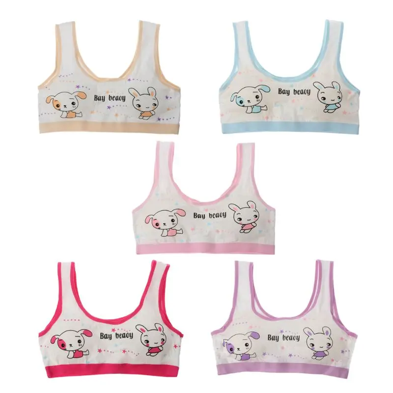 Kids Bra For Teenage Girls Cotton Children Girls Underwear Clothing Teen Sports Bra with Chest Pad Puberty Girl training Bra
Kids Bra For Teenage Girls Cotton Children Girls Underwear Clothing Teen Sports Bra with Chest Pad Puberty Girl training Bra