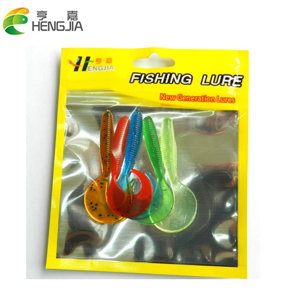 New Arrival 3bags/lot 5 Colors Artificial Curly Tail Grub Worm Fishing Lures Soft Grubs 6.5cm for Sea River Lake Fishing HJ035
New Arrival 3bags/lot 5 Colors Artificial Curly Tail Grub Worm Fishing Lures Soft Grubs 6.5cm for Sea River Lake Fishing HJ035