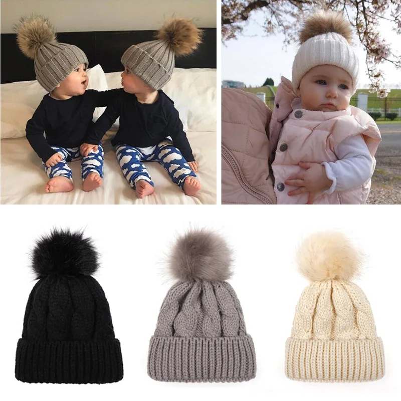 MISM Pompom Knitted Baby Cap Winter Fur Hat Ball Round Candy Color Headwear Girls Cute Beanie Accessories
MISM Pompom Knitted Baby Cap Winter Fur Hat Ball Round Candy Color Headwear Girls Cute Beanie Accessories