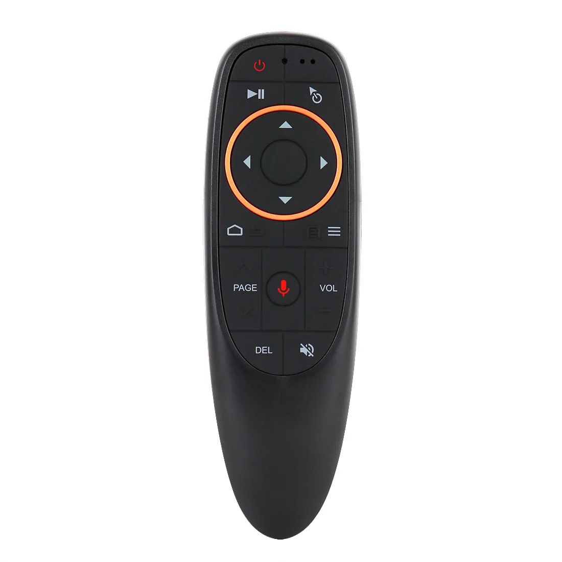 G10 Voice Air Mouse with USB 2.4GHz Wireless 6 Axis Gyroscope Microphone IR Remote Control For Android tv Box, Laptop, PC
G10 Voice Air Mouse with USB 2.4GHz Wireless 6 Axis Gyroscope Microphone IR Remote Control For Android tv Box, Laptop, PC