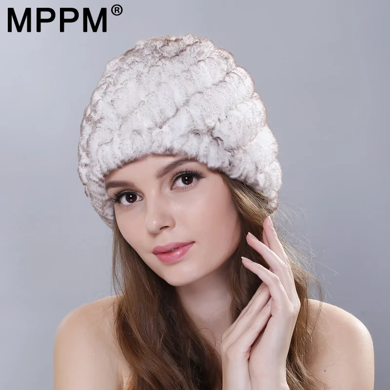 MPPM Russian Winter Knitted Rabbit Fur Cap Women Genuine Rabbit Fur Hats Caps Female Women's Hat Natural Rex Rabbit Fur Hats
MPPM Russian Winter Knitted Rabbit Fur Cap Women Genuine Rabbit Fur Hats Caps Female Women's Hat Natural Rex Rabbit Fur Hats