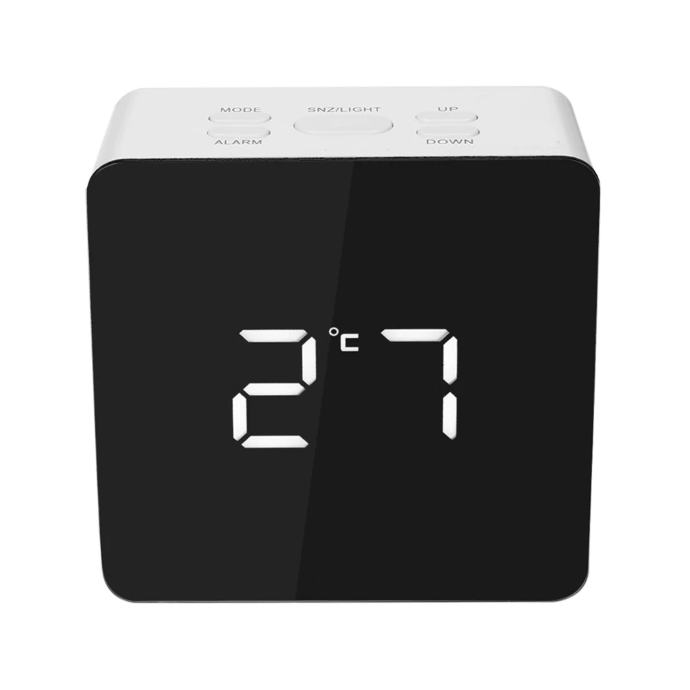 Digital Mirror Clock Modern Wood Digital LED Night Lights Desk Alarm Clock Thermometer Timer Calendar Table Decor
Digital Mirror Clock Modern Wood Digital LED Night Lights Desk Alarm Clock Thermometer Timer Calendar Table Decor