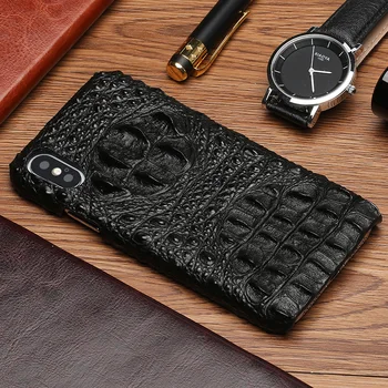 Genuine Leather phone case for iphone 11 pro max Luxury Crocodile grain back cover for Iphone 11 fundas 7 8plus back coque
Genuine Leather phone case for iphone 11 pro max Luxury Crocodile grain back cover for Iphone 11 fundas 7 8plus back coque