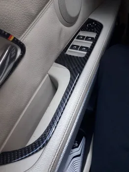 4 Pcs/Set Carbon Fiber Car Interior Decoration Door Window Switch Cover Trims For bmw e90 LHD 2005-2012 3 series Accessories
4 Pcs/Set Carbon Fiber Car Interior Decoration Door Window Switch Cover Trims For bmw e90 LHD 2005-2012 3 series Accessories