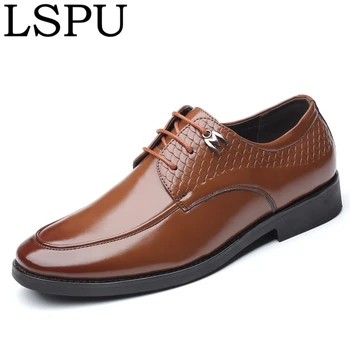 Big Plus Size Pointed Toe Men Leather Shoes Lace Up Breathable Casual Business Dress Shoes Fashion Old Age Dad Shoes Men Shoes
Big Plus Size Pointed Toe Men Leather Shoes Lace Up Breathable Casual Business Dress Shoes Fashion Old Age Dad Shoes Men Shoes