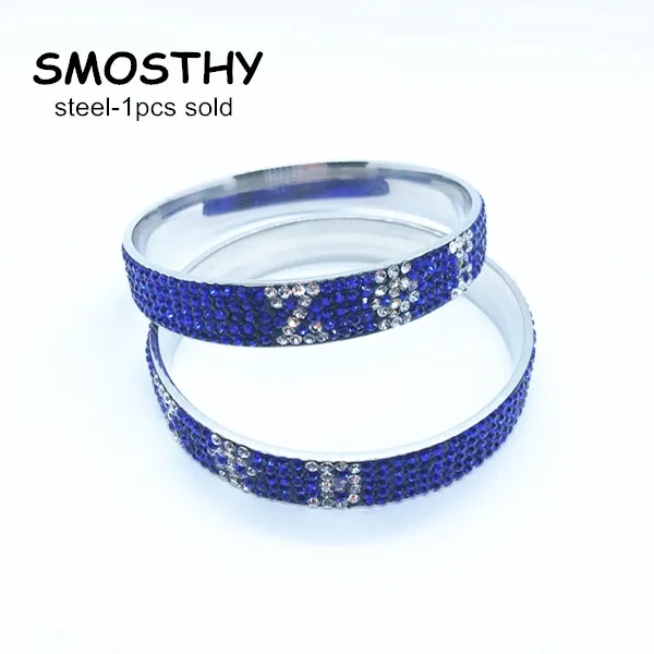 Steel zeta phi beta crystal bling bling bracelet DIY 65cm ZPBHI sorority cuff bangle available.OGL075-1.1pcs sold
Steel zeta phi beta crystal bling bling bracelet DIY 65cm ZPBHI sorority cuff bangle available.OGL075-1.1pcs sold