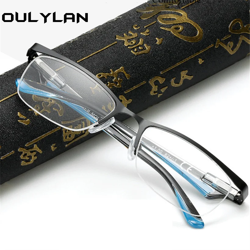 Oulylan Men Reading Glasses Unisex Anti Radiation Fatigue Blue Light Filter Lens Eyeglasses Ultra Presbyopia Glasses Female
Oulylan Men Reading Glasses Unisex Anti Radiation Fatigue Blue Light Filter Lens Eyeglasses Ultra Presbyopia Glasses Female