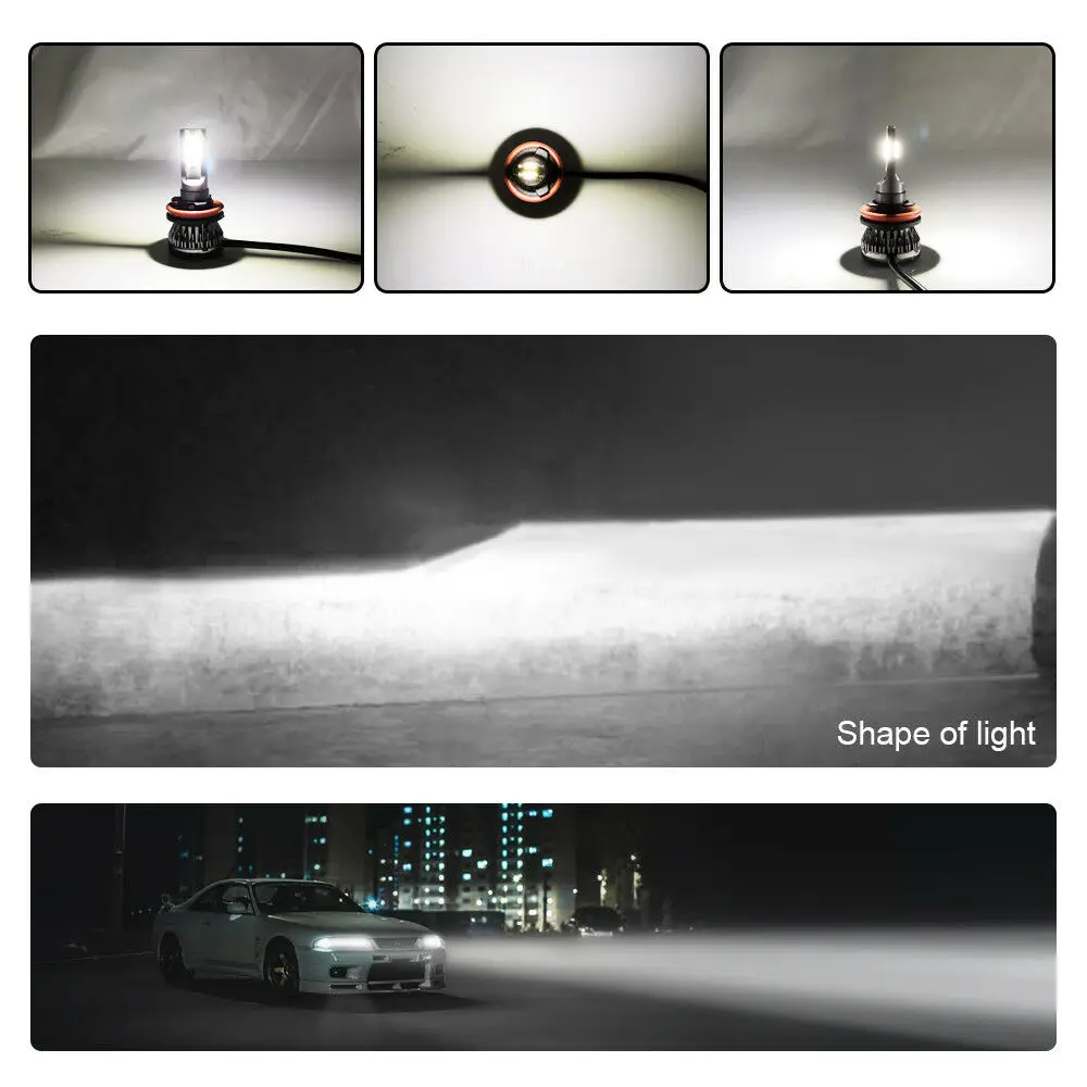 18W LED Headlight Bulb H1 H7 H8 9005 9006 9012 MINI for Auto 12V-24V IP68 Water-proof 6000k 3000LM Plug Car Lamp
18W LED Headlight Bulb H1 H7 H8 9005 9006 9012 MINI for Auto 12V-24V IP68 Water-proof 6000k 3000LM Plug Car Lamp